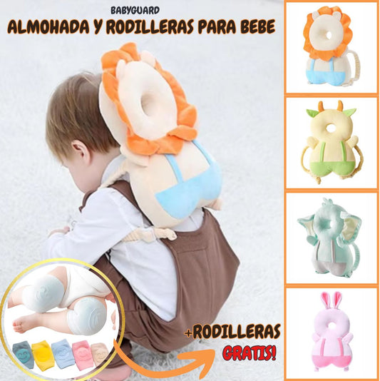 BABYGUARD ALMOHADA Y RODILLERAS PARA BEBE